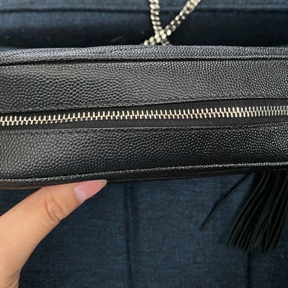 YSL Lou Mini Bag Black - Picture 6 of 9